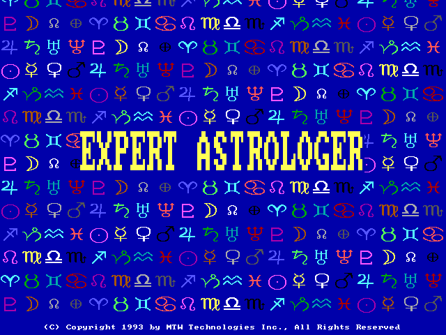 Expert Astrologer - Splash